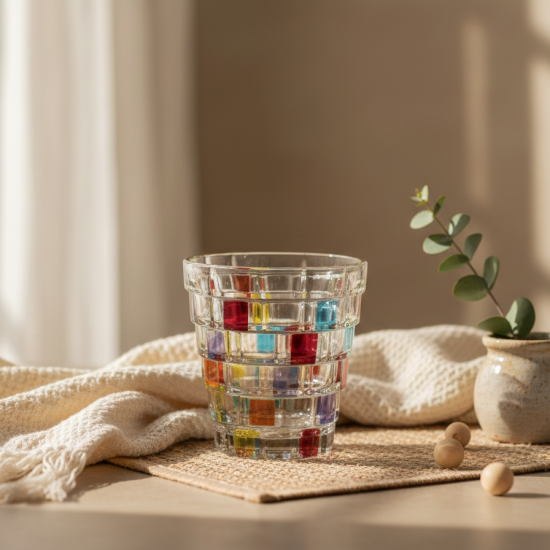 Glass Cups Set 6 Pcs